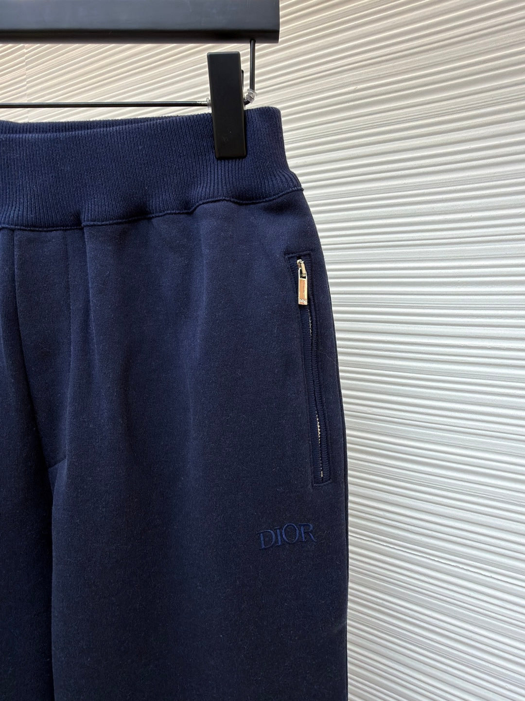Oblique Cashmere Trousers