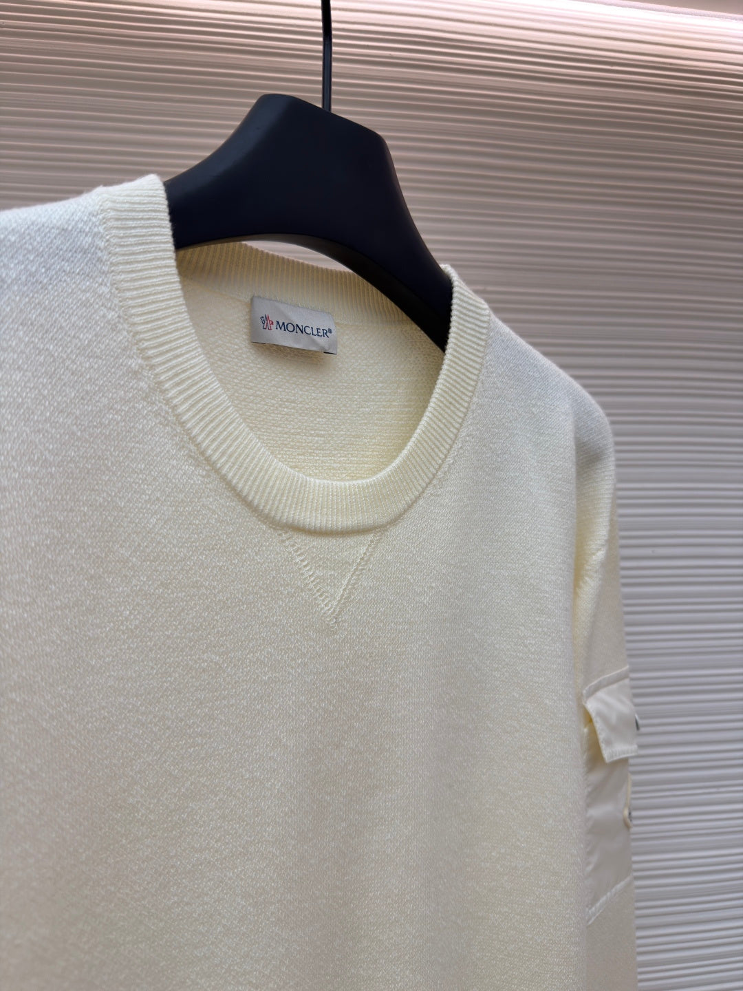 Logo Patch Crewneck Sweater