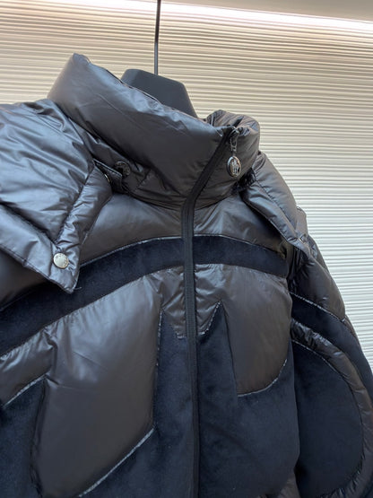 Logo Patch Down Jacket