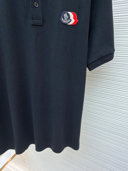 Logo Patch Polo Shirt