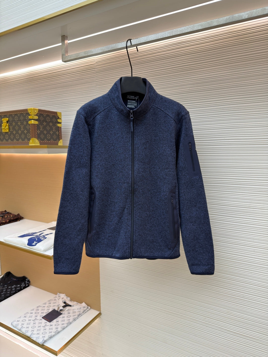 Embroidered Windbreaker Jacket