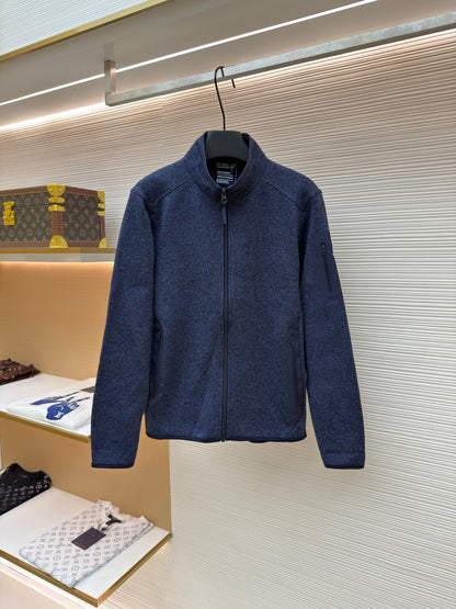 Embroidered Windbreaker Jacket