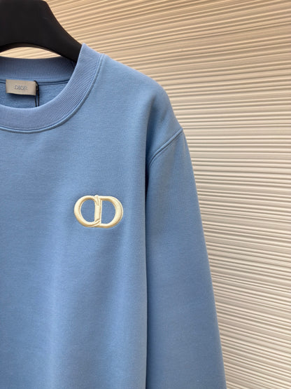 Embroidered Crewneck Sweatshirt