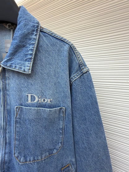Embroidered Denim Jacket
