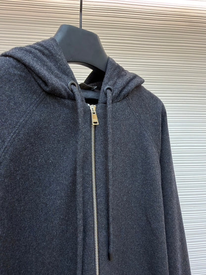 Cashmere Hooded Jacket