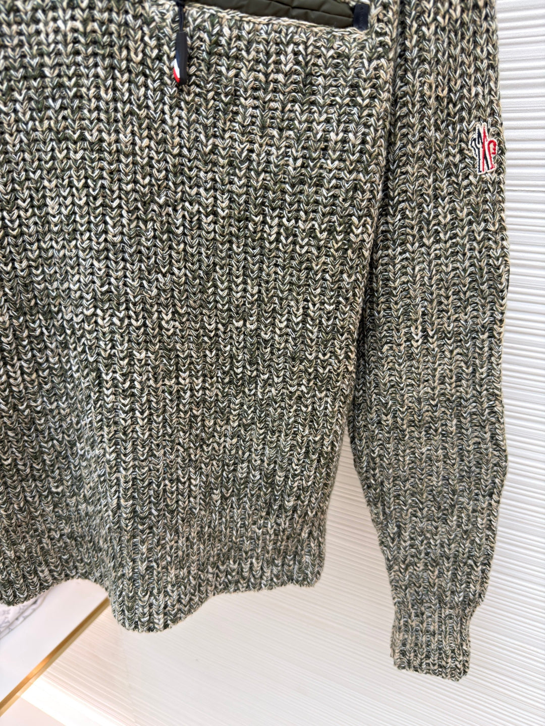 Logo Patch Turtleneck Sweater