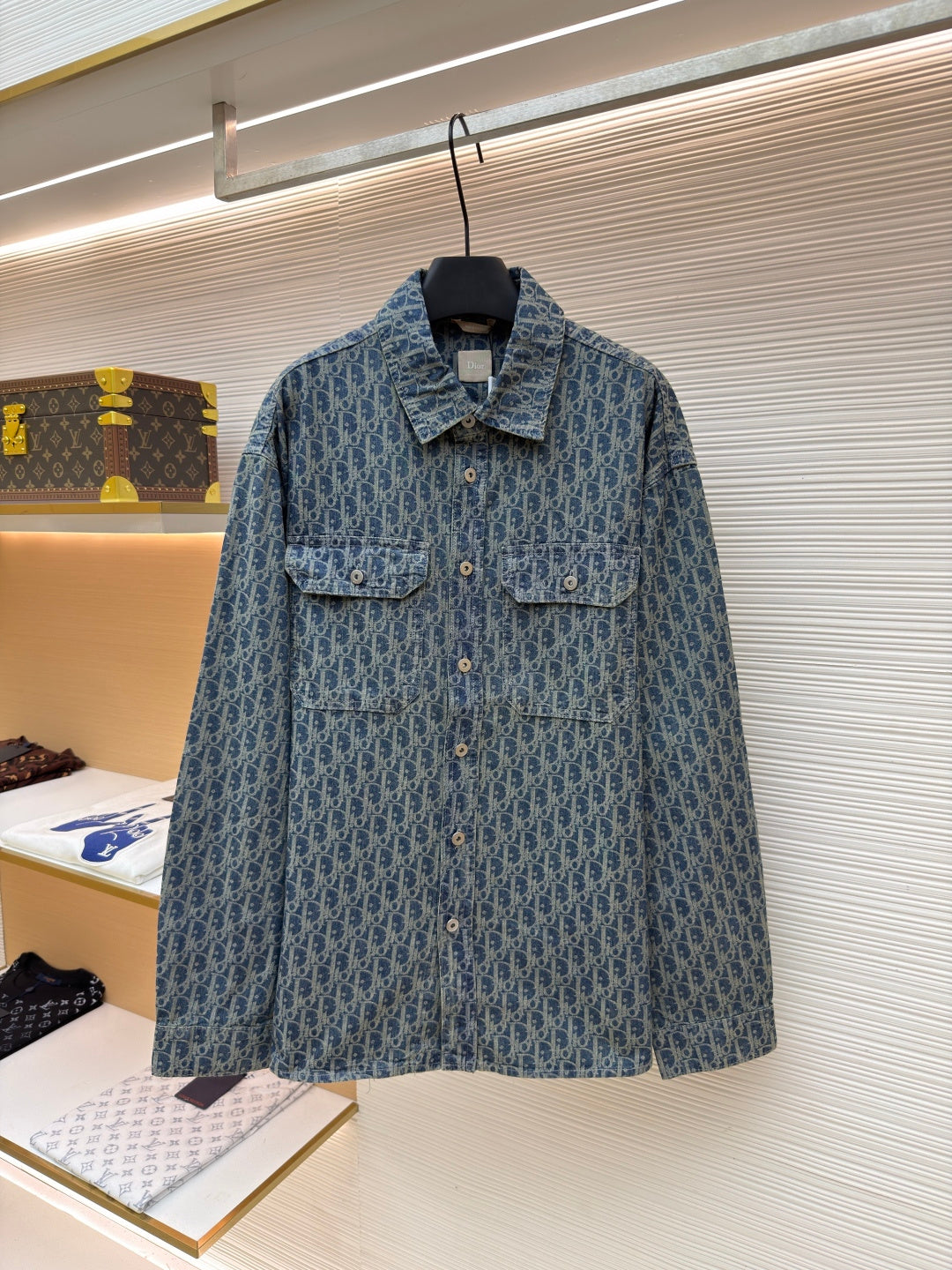 Oblique Denim Jacket