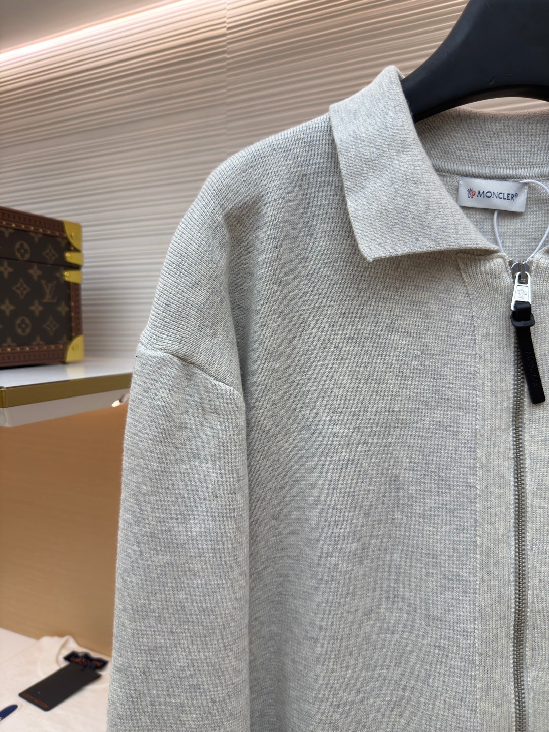 Logo Patch Zip Jacket