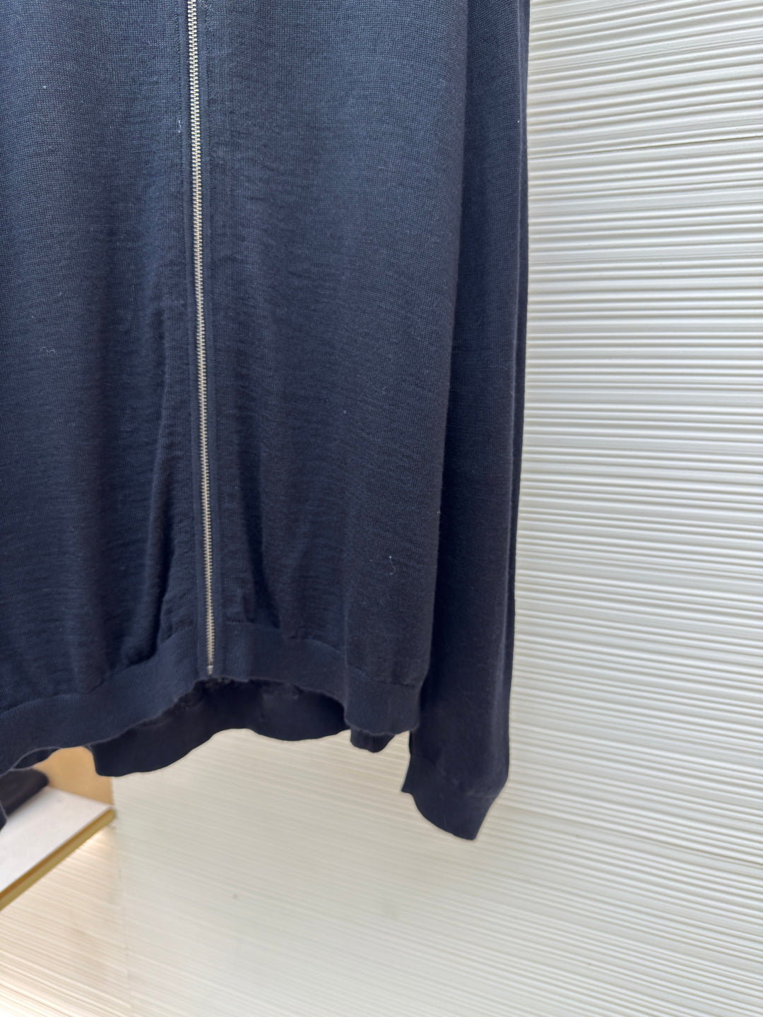 Bow Motif Wool Jacket