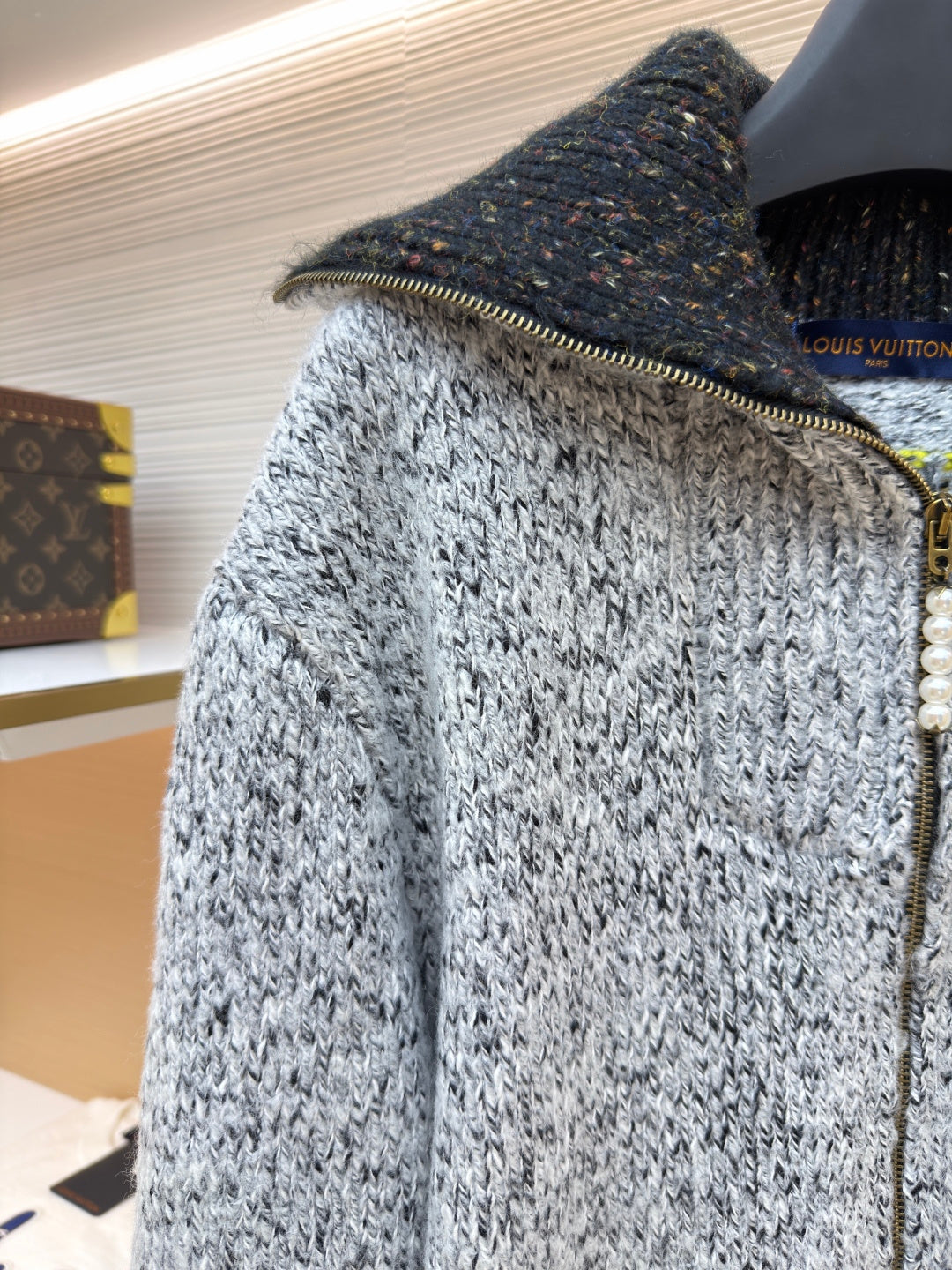 Embroidered Turtleneck Sweater