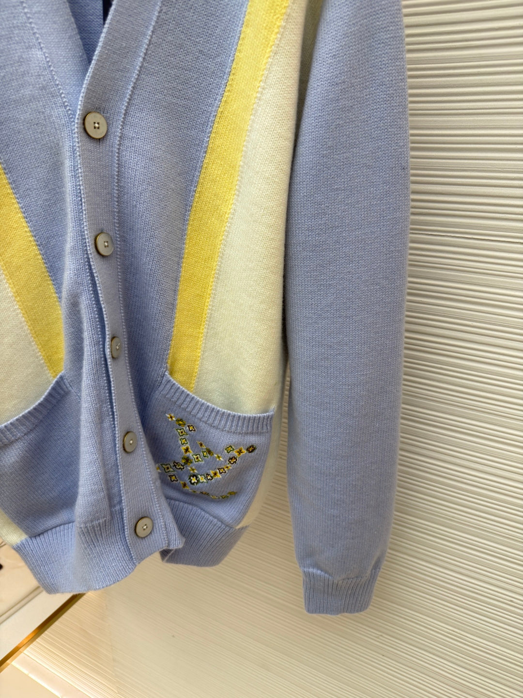 LV Logo Knit Cardigan