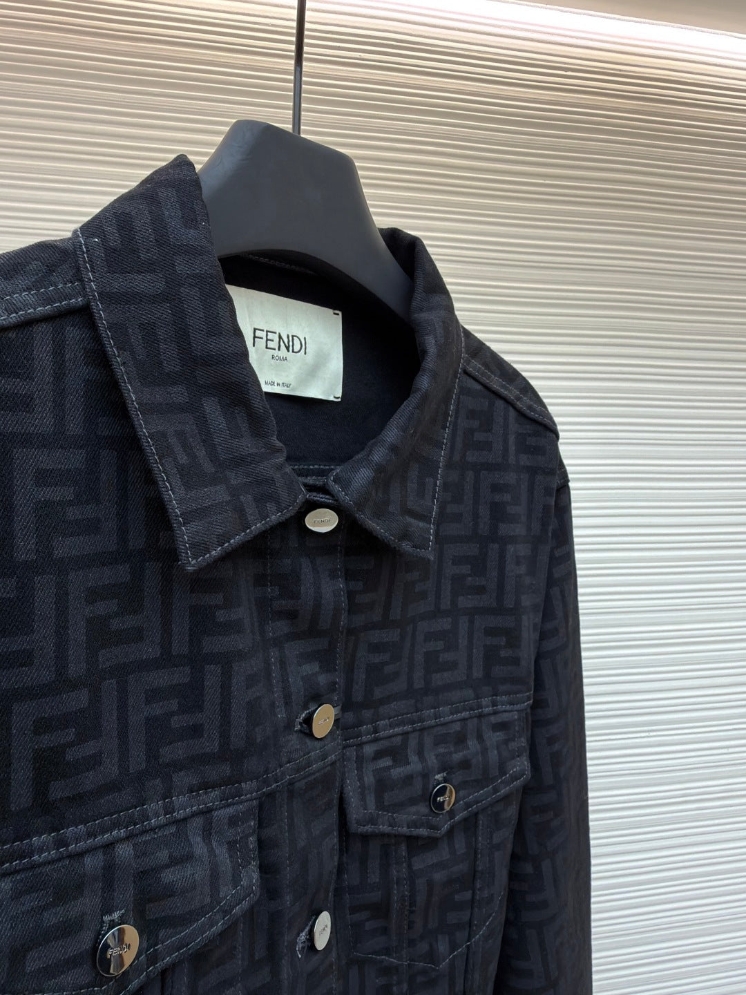Graphic Denim Jacket