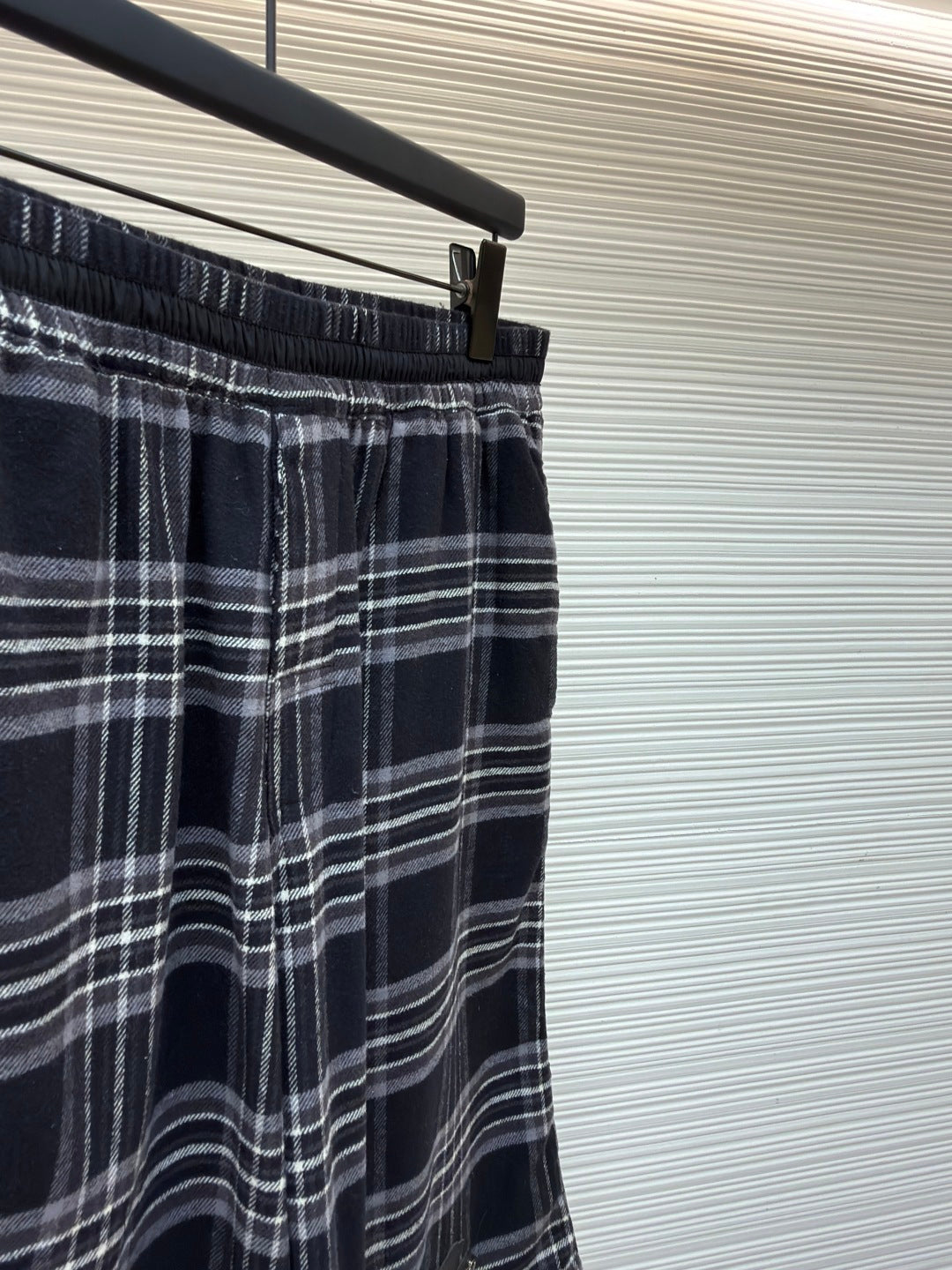 Cross Patch Flannel Shorts