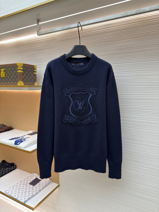 LV Logo Crewneck Sweater
