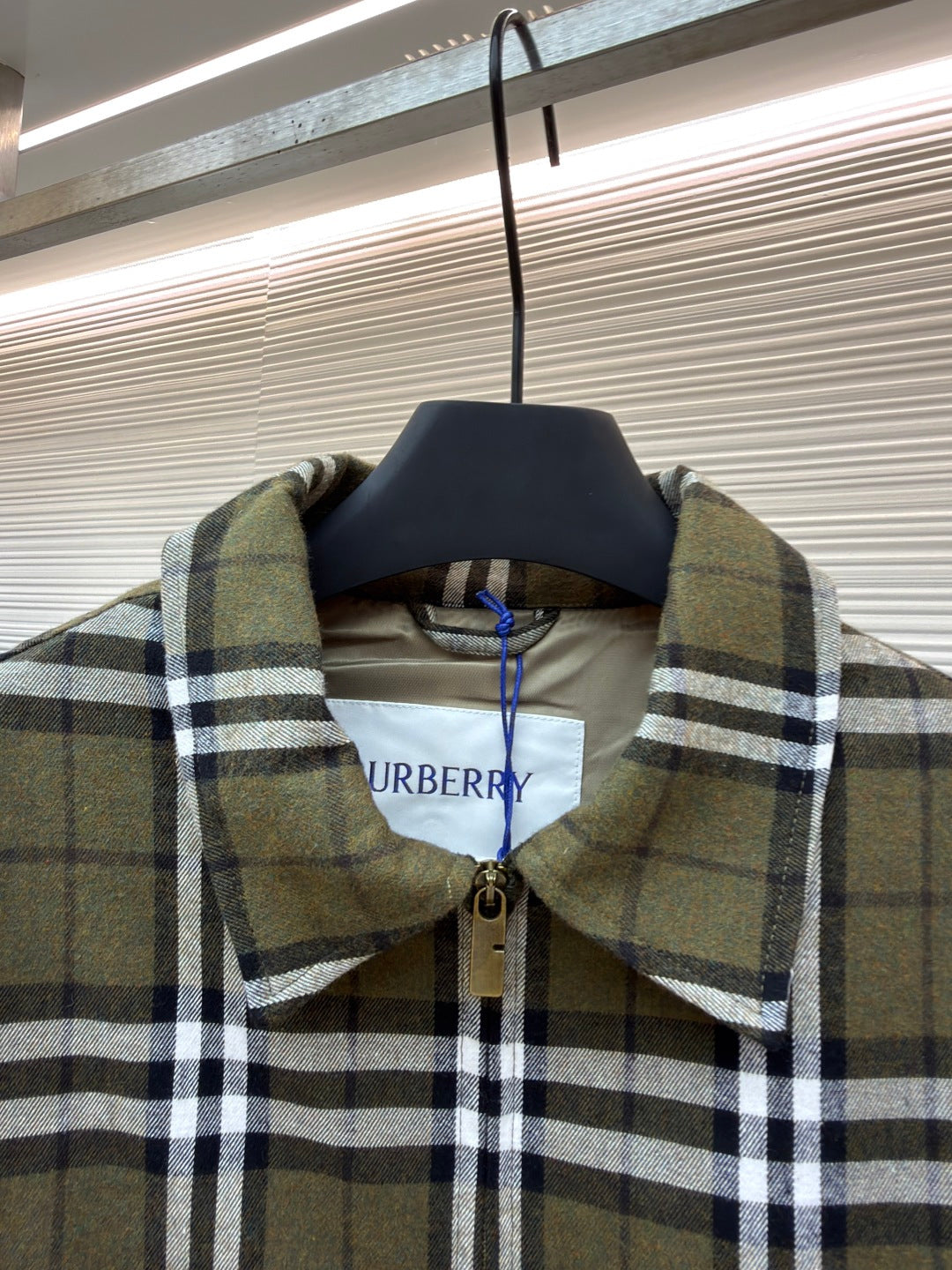 Vintage Check Cashmere Jacket