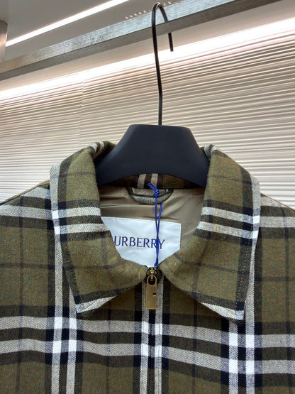 Vintage Check Cashmere Jacket