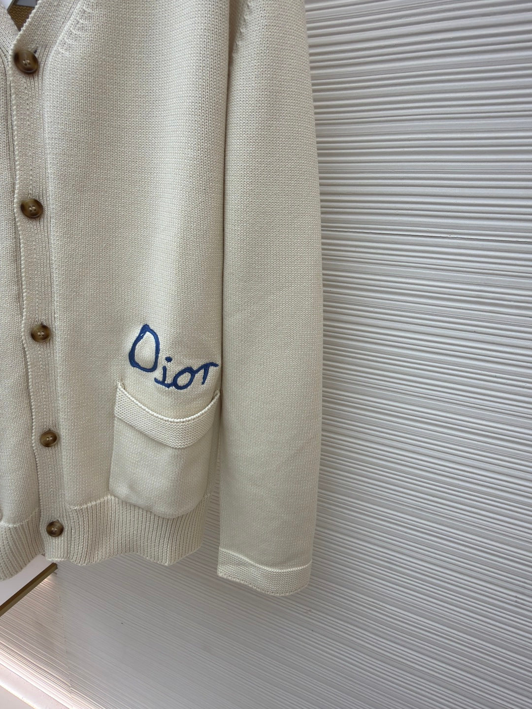 Embroidered Knit Cardigan