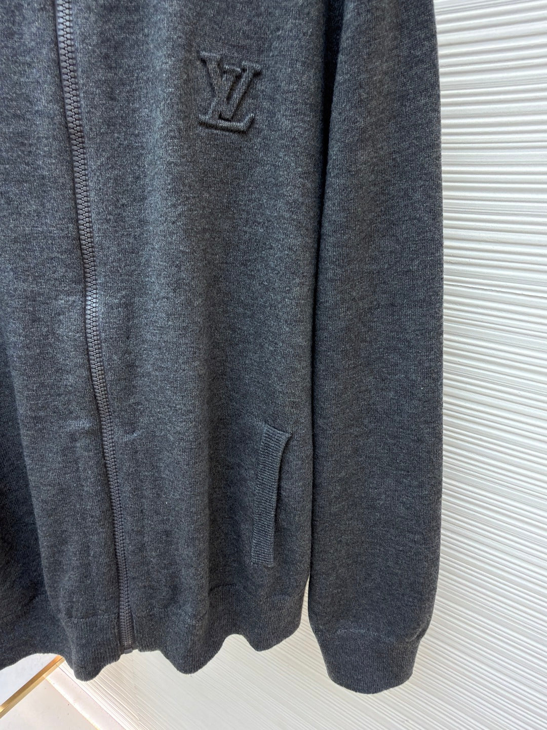 LV Logo Cashmere Crewneck Sweater