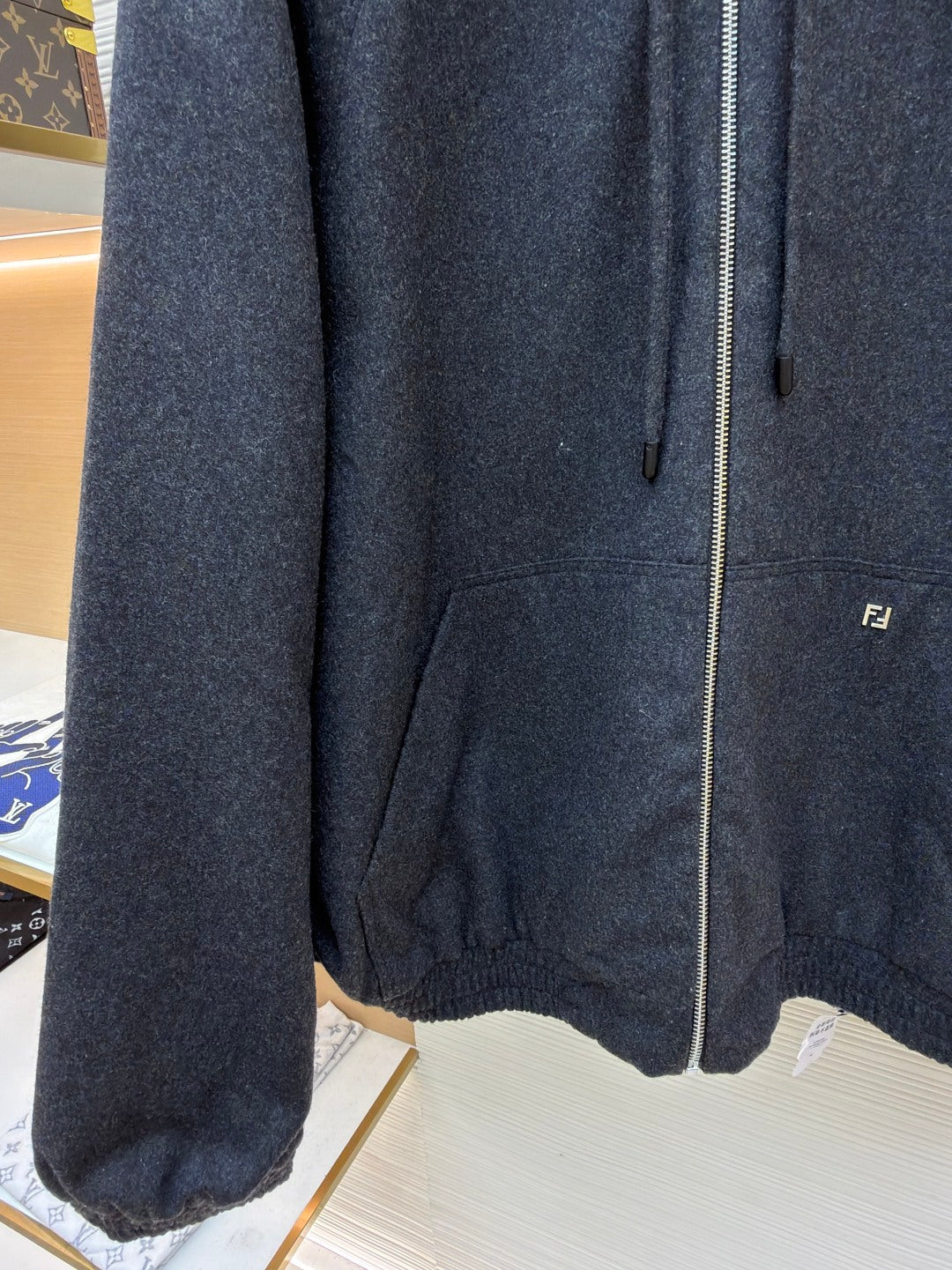 Cashmere Hooded Jacket