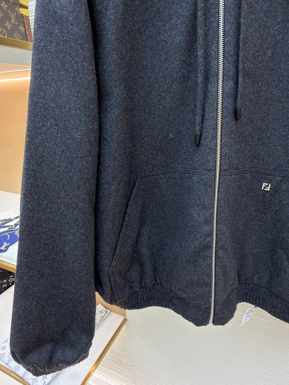 Cashmere Hooded Jacket