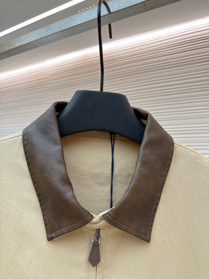 Embroidered Zip Jacket
