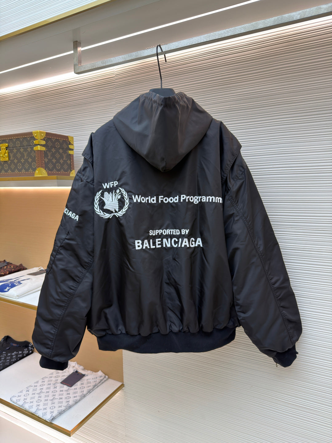 Logo Hooded Jacket