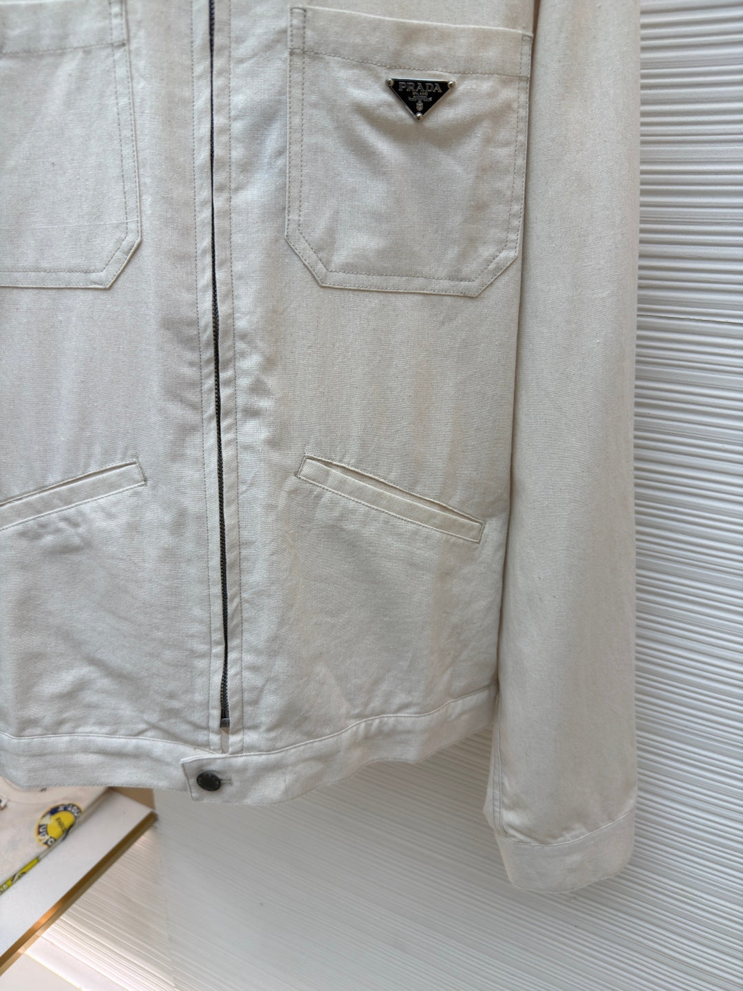 Triangle Logo Zip Jacket