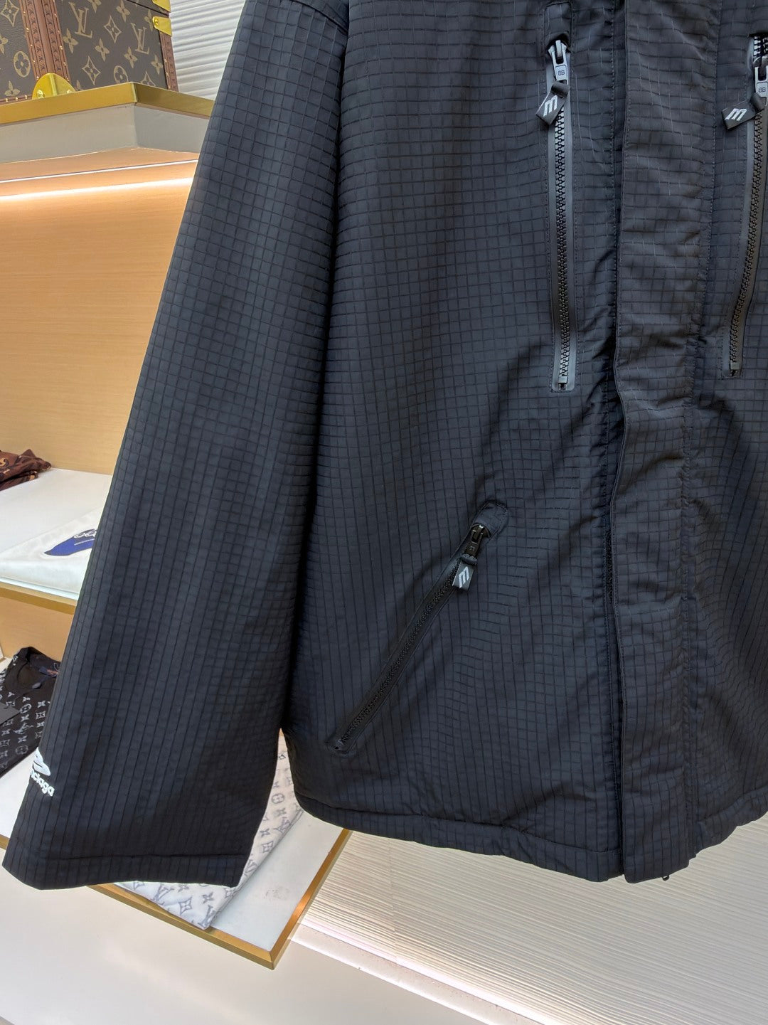 Embroidered Windbreaker Jacket