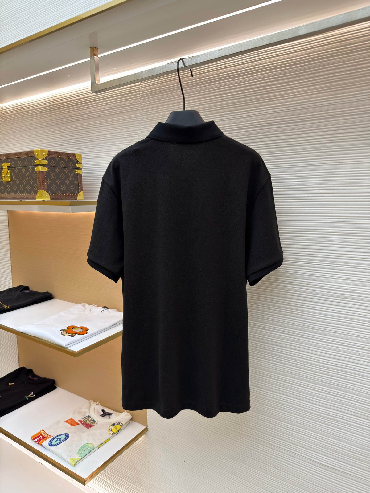 Logo Patch Polo Shirt