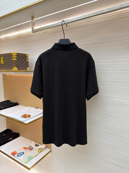 Logo Patch Polo Shirt