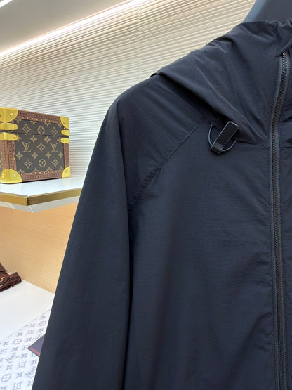 Logo Hooded Jacket