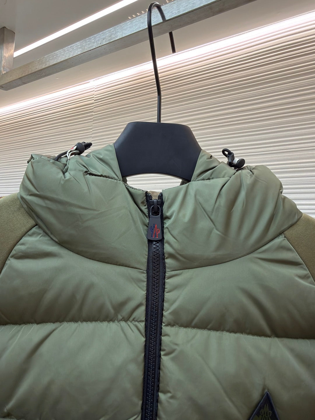 Logo Patch Down Jacket