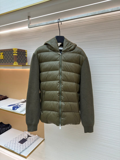 Embroidered Down Jacket