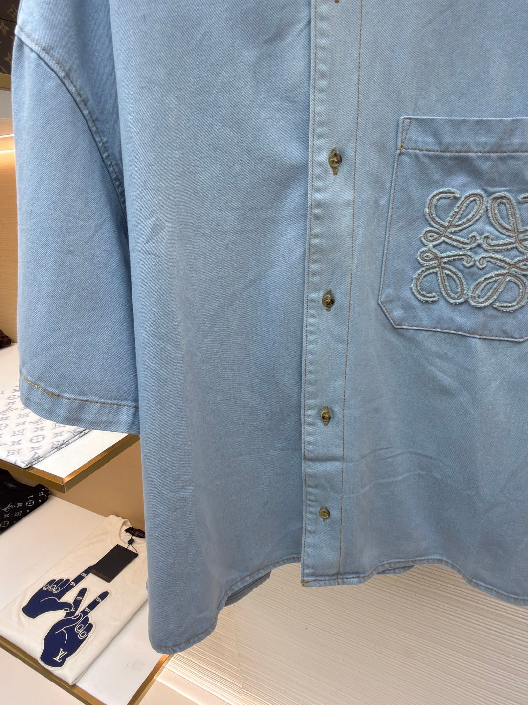 Anagram Denim Shirt