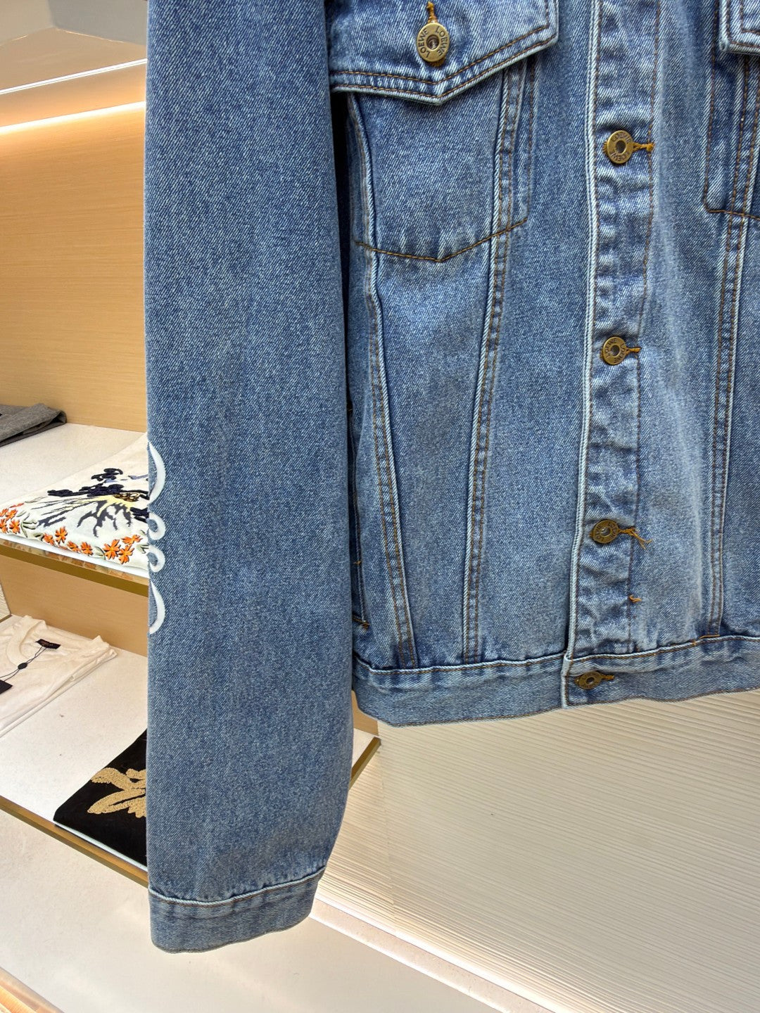 Anagram Denim Jacket