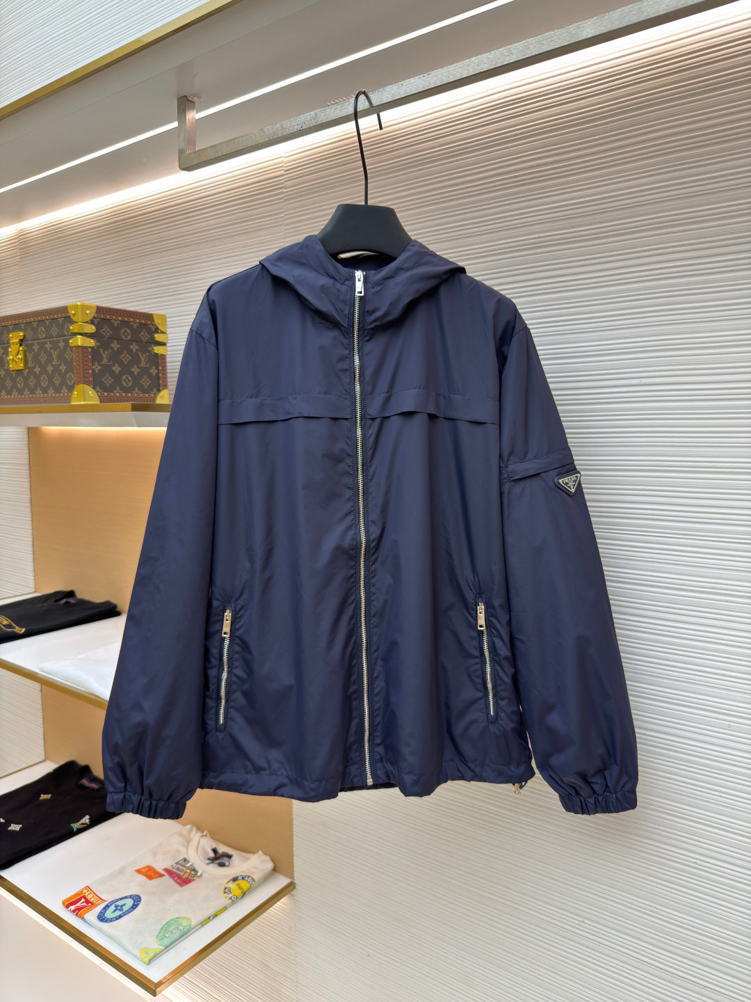 Logo Hooded Jacket