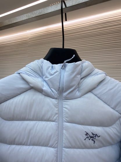 Embroidered Down Jacket