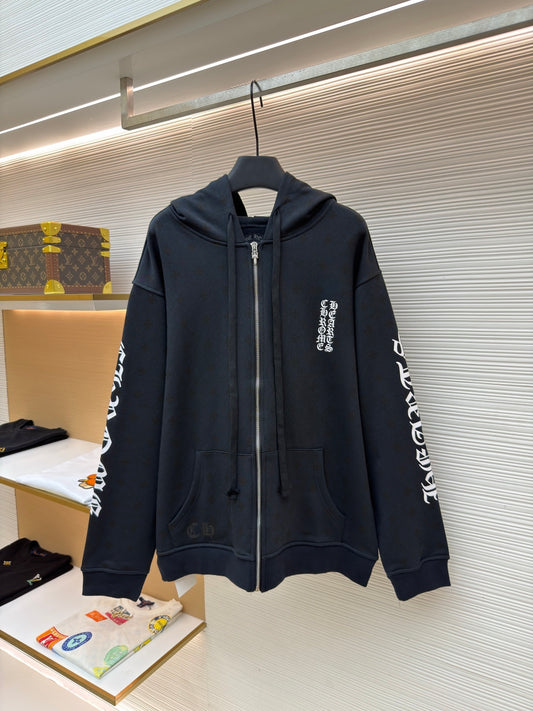 Graphic Zip Jacket