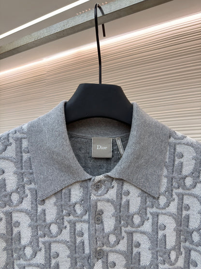 CD Logo Knit Polo