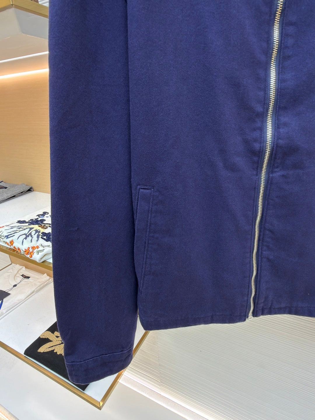 Triangle Logo Denim Jacket