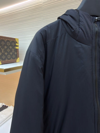 Embroidered Down Jacket