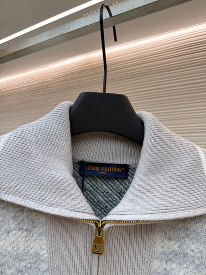 LV Logo Turtleneck Sweater