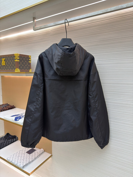 Triangle Logo Hooded Jacket