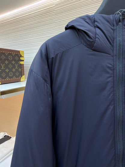 Embroidered Down Jacket