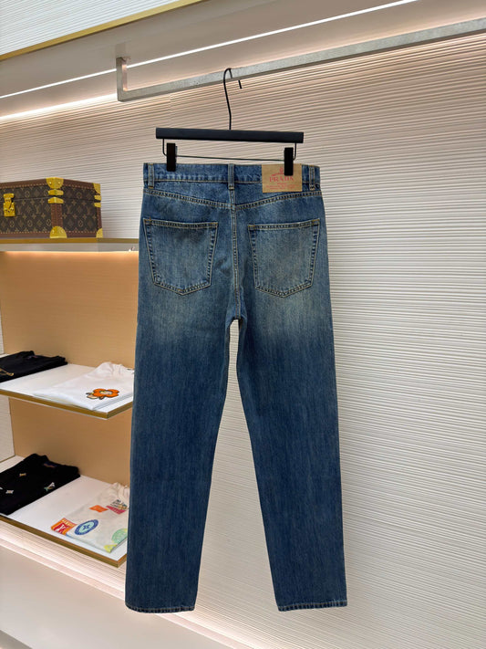 Triangle Logo Jeans