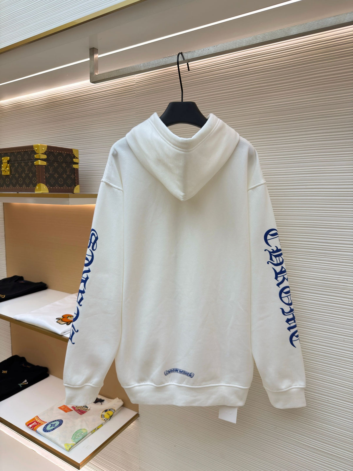 Gothic Logo Zip-Up Hoodie