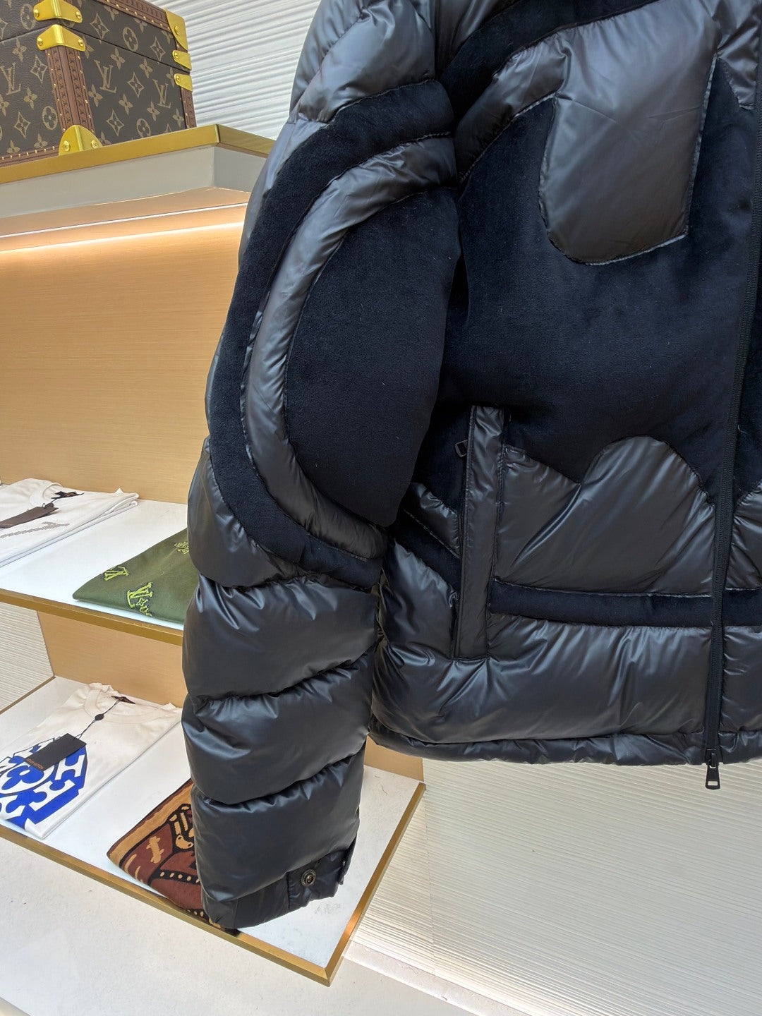 Logo Patch Down Jacket