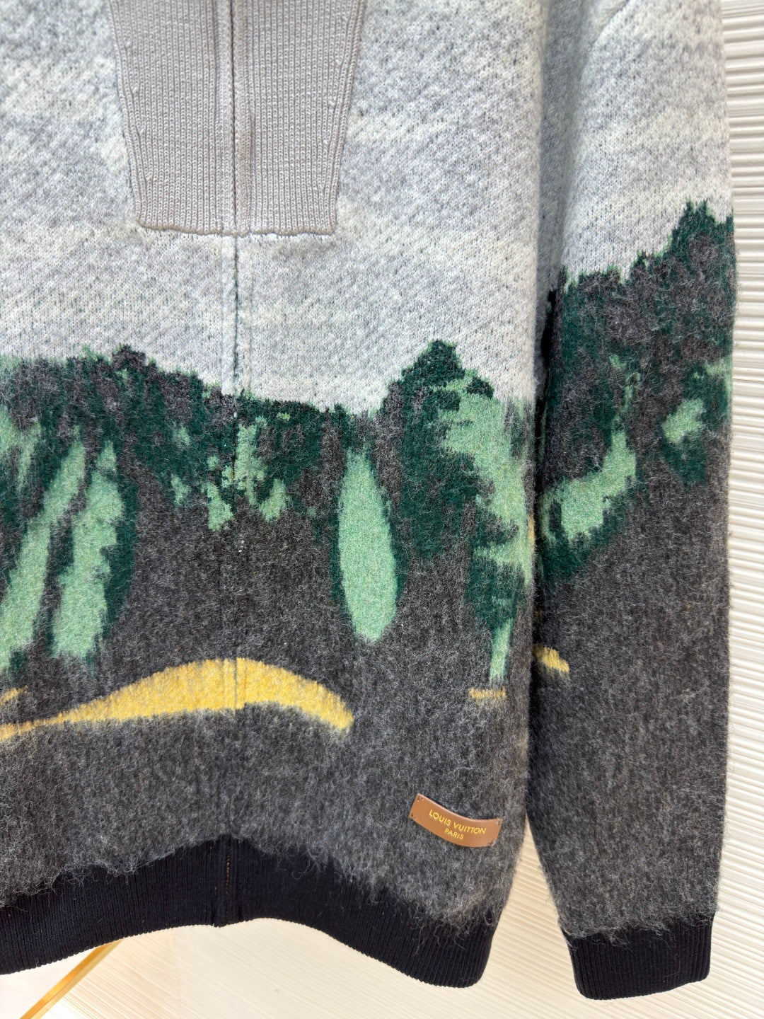 LV Logo Turtleneck Sweater