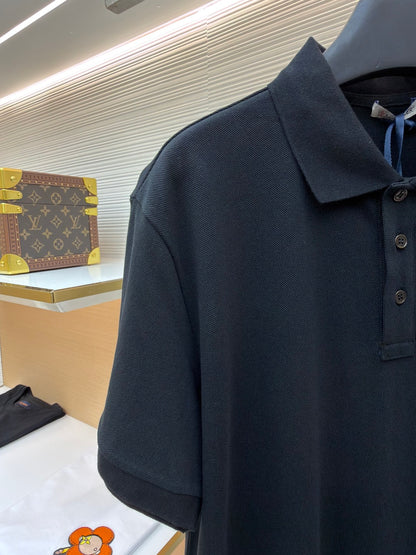 Logo Patch Polo Shirt
