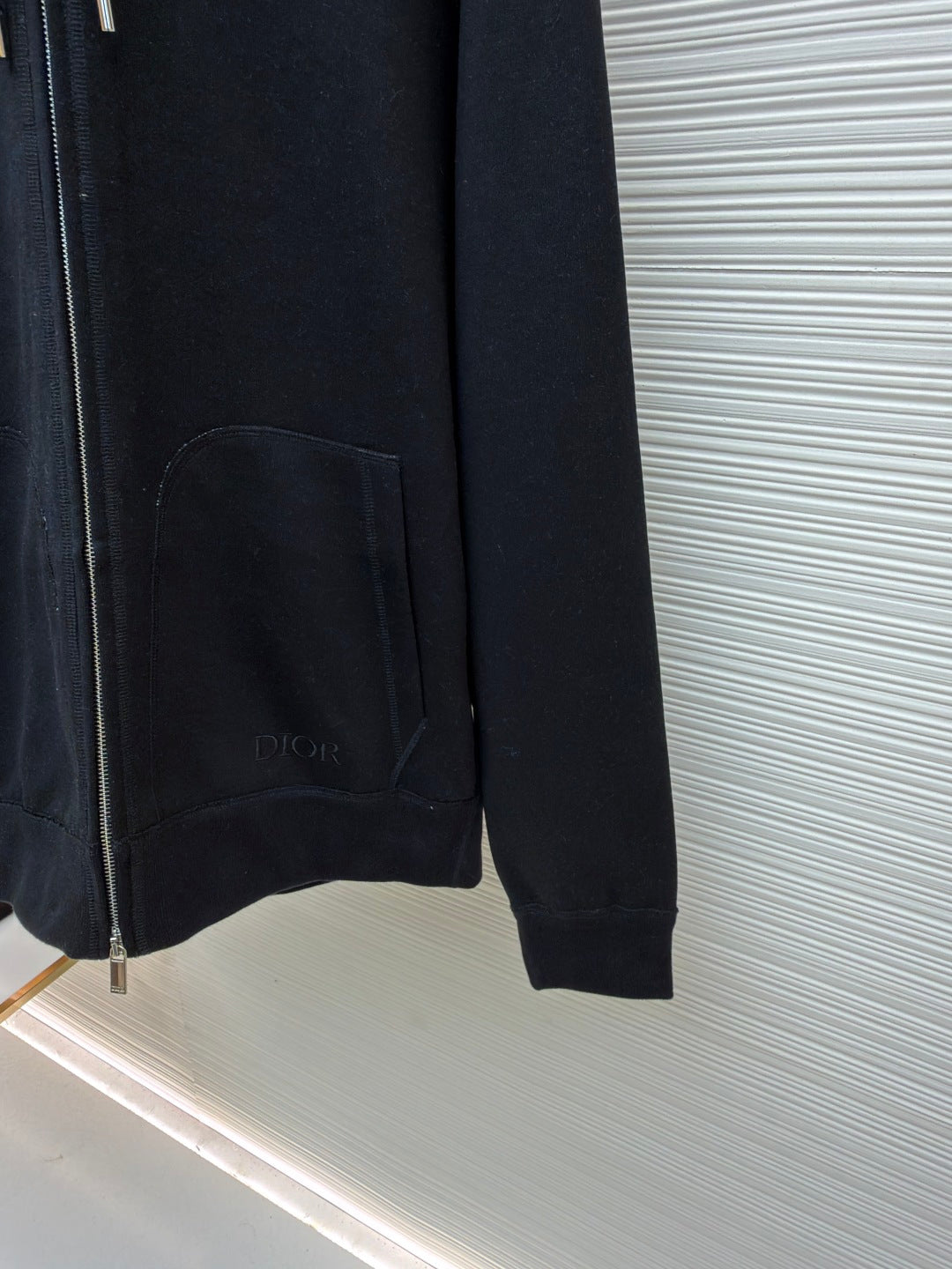 Oblique Cashmere Knit Cardigan